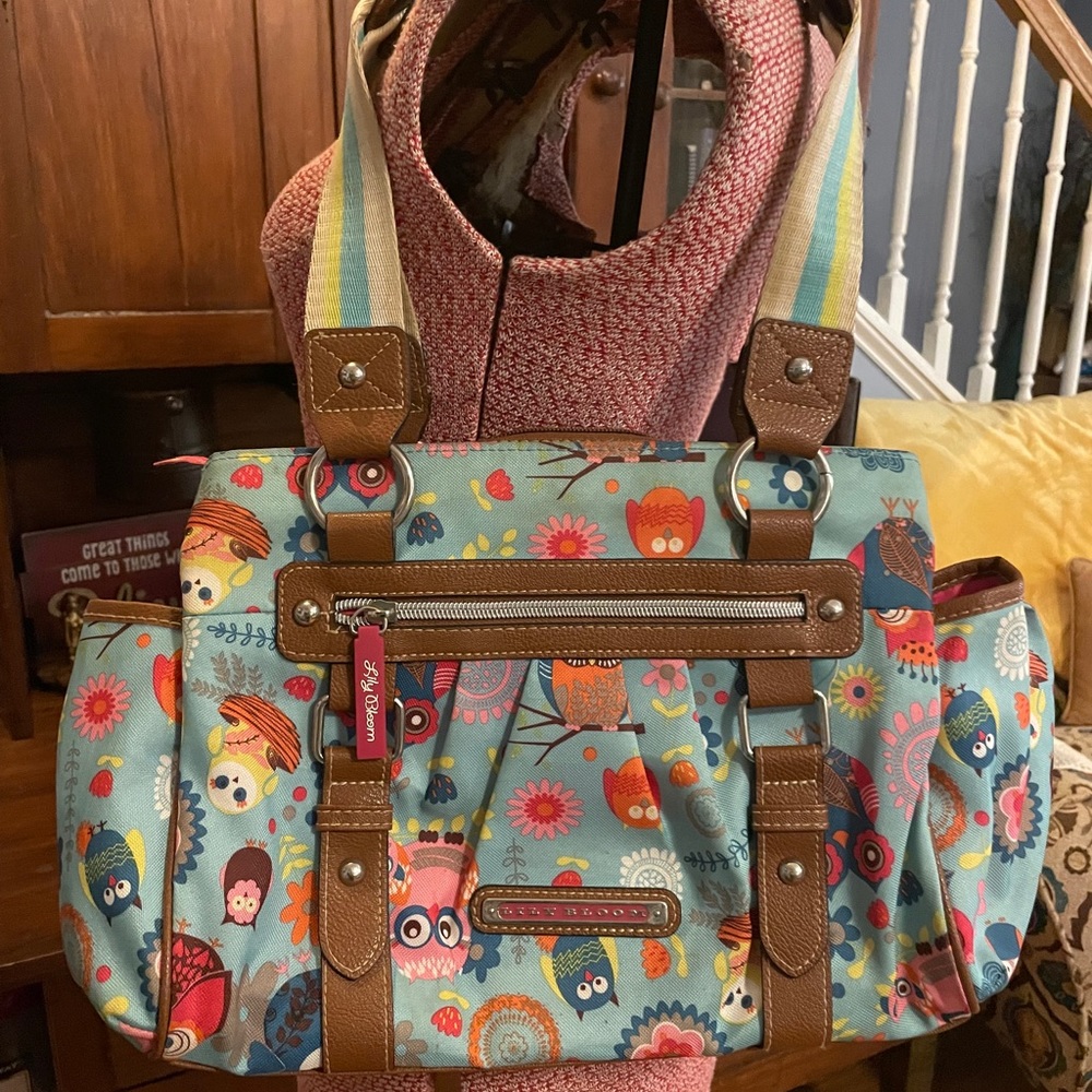 Lily Bloom owl purse